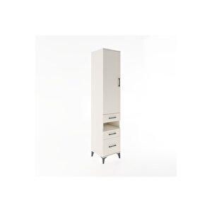 Hyperion Dolap 3 Raflı 3 Çekmeceli Tek Askılı 44x44x221 Aytaşı-aytaşı