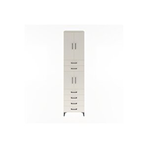 Hyperion Dolap 3 Raflı 6 Çekmeceli 4 Kapaklı 60x44x243 Aytaşı-aytaşı