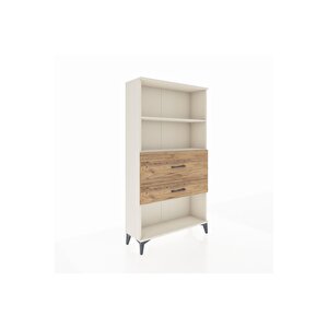 Arges Dolap 2 Raflı 2 Çekmeceli 88x30x163 Aytaşı-çam