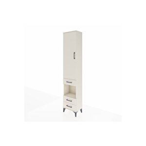 Arges Dolap 3 Raflı 3 Çekmeceli Tek Askılı 44x30x221 Aytaşı-aytaşı
