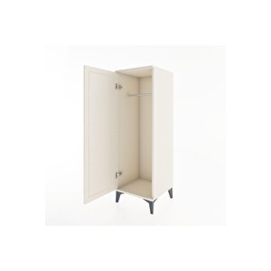 Hyperion Dolap Tek Kapaklı Tek Askılı 44x44x134 Aytaşı-aytaşı