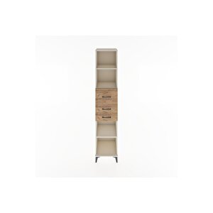 Hyperion Dolap 4 Raflı 3 Çekmeceli 44x44x221 Aytaşı-çam