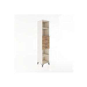 Hyperion Dolap 4 Raflı 3 Çekmeceli 44x44x221 Aytaşı-çam