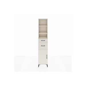 Arges Dolap 4 Raflı 2 Çekmeceli Tek Kapaklı 44x30x221 Aytaşı-aytaşı