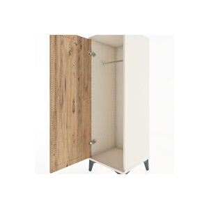 Hyperion Dolap Tek Kapaklı Tek Askılı 44x44x134 Aytaşı-çam