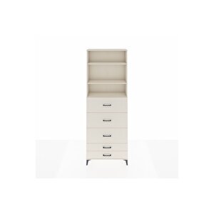 Arges Dolap 3 Raflı 5 Çekmeceli 88x30x243 Aytaşı-aytaşı