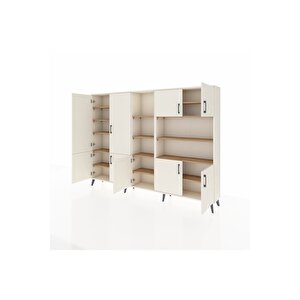 Arges Dolap 14 Raflı 9 Kapaklı 220x30x163 Aytaşı-aytaşı/çam