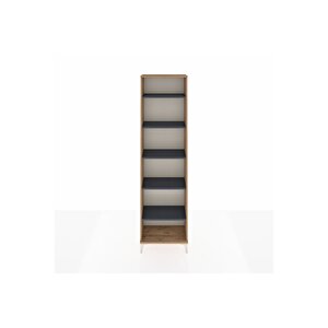 Arges Dolap 5 Raflı 60x30x221 Çam-antrasit