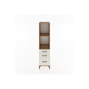 Hyperion Dolap 2 Raflı 3 Çekmeceli 44x44x182 Çam-aytaşı