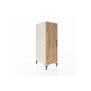 Kronos Dolap 2 Raflı Tek Kapaklı 44x59x134 Aytaşı-çam