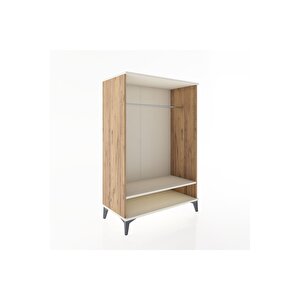 Hyperion Dolap Tek Raflı Tek Askılı 88x44x134 Çam-aytaşı