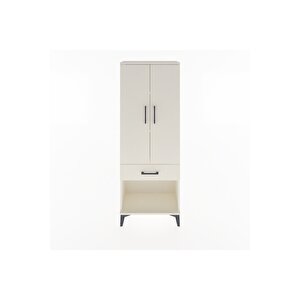 Arges Dolap 3 Raflı Tek Çekmeceli 2 Kapaklı 60x30x163 Aytaşı-aytaşı