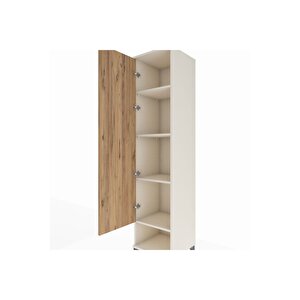 Hyperion Dolap 4 Raflı Tek Kapaklı 44x44x195 Aytaşı-çam