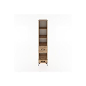 Hyperion Dolap 4 Raflı 2 Çekmeceli 44x44x221 Çam-çam