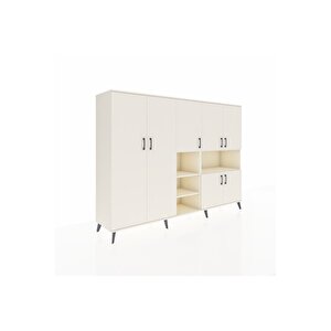 Hyperion Dolap 13 Raflı 7 Kapaklı 220x44x163 Aytaşı-aytaşı