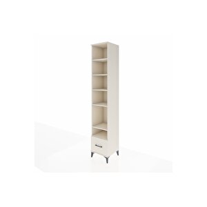 Hyperion Dolap 6 Raflı Tek Çekmeceli 44x44x243 Aytaşı-aytaşı