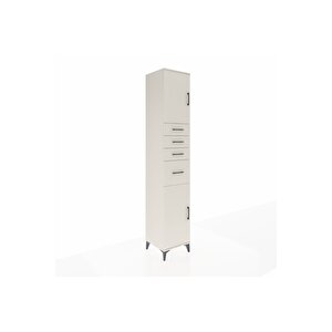 Hyperion Dolap 3 Raflı 4 Çekmeceli 2 Kapaklı 44x44x243 Aytaşı-aytaşı