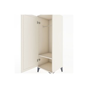 Hyperion Dolap Tek Raflı Tek Kapaklı Tek Askılı 44x44x134 Aytaşı-aytaşı