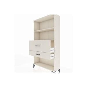 Arges Dolap 2 Raflı 2 Çekmeceli 88x30x163 Aytaşı-aytaşı