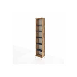 Arges Dolap 5 Raflı 44x30x221 Çam-antrasit