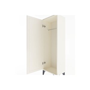 Arges Dolap Tek Kapaklı Tek Askılı 44x30x134 Aytaşı-aytaşı