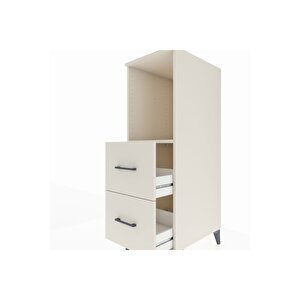 Kronos Dolap Tek Raflı 2 Çekmeceli 44x59x134 Aytaşı-aytaşı