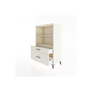Hyperion Dolap 2 Raflı 2 Çekmeceli 88x44x134 Aytaşı-aytaşı