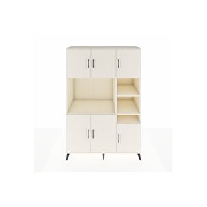 Kronos Dolap 10 Raflı 6 Kapaklı 132x59x195 Aytaşı-aytaşı/aytaşı