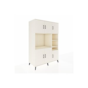 Kronos Dolap 10 Raflı 6 Kapaklı 132x59x195 Aytaşı-aytaşı/aytaşı