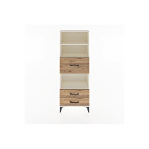 Arges Dolap 3 Raflı 3 Çekmeceli 60x30x163 Aytaşı-çam