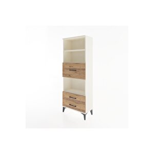 Arges Dolap 3 Raflı 3 Çekmeceli 60x30x163 Aytaşı-çam