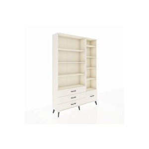 Arges Gardrop 9 Raflı 4 Çekmeceli  132x30x195 Aytaşı-aytaşı