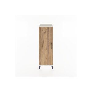 Hyperion Dolap 3 Raflı Tek Kapaklı 44x44x134 Aytaşı-çam