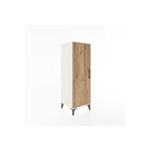 Hyperion Dolap 3 Raflı Tek Kapaklı 44x44x134 Aytaşı-çam