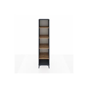 Hyperion Dolap 4 Raflı 44x44x195 Antrasit-çam