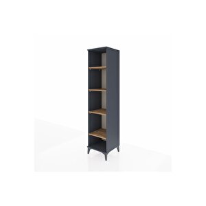 Hyperion Dolap 4 Raflı 44x44x195 Antrasit-çam