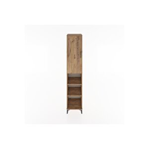 Hyperion Dolap 5 Raflı Tek Kapaklı 44x44x221 Çam-çam