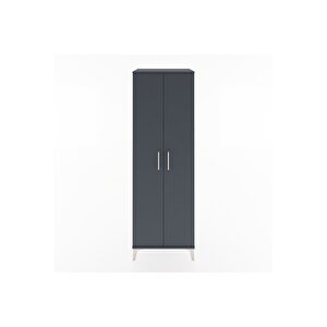 Hyperion Dolap 4 Raflı 60x44x182 Antrasit-antrasit