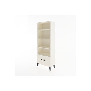 Arges Dolap 4 Raflı Tek Çekmeceli 60x30x163 Aytaşı-aytaşı