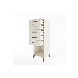 Hyperion Dolap 5 Çekmeceli 44x44x134 Aytaşı-aytaşı