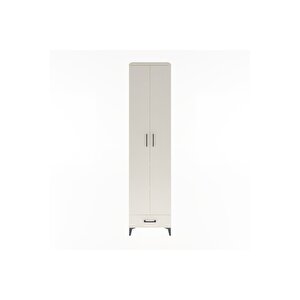 Hyperion Dolap 6 Raflı Tek Çekmeceli 2 Kapaklı 60x44x243 Aytaşı-aytaşı