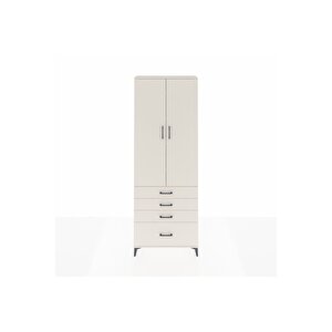 Arges Dolap 5 Raflı 4 Çekmeceli 2 Kapaklı 88x30x243 Aytaşı-aytaşı