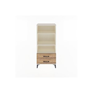 Arges Dolap 3 Raflı 2 Çekmeceli 60x30x134 Aytaşı-çam