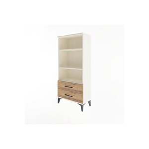 Arges Dolap 3 Raflı 2 Çekmeceli 60x30x134 Aytaşı-çam