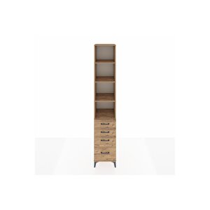 Hyperion Dolap 4 Raflı 4 Çekmeceli 44x44x243 Çam-çam
