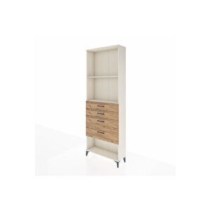 Arges Dolap 2 Raflı 4 Çekmeceli 88x30x243 Aytaşı-çam