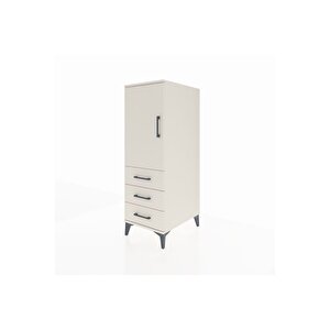 Kronos Dolap 2 Raflı 3 Çekmeceli Tek Kapaklı 44x59x134 Aytaşı-aytaşı