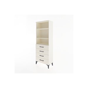 Arges Dolap 2 Raflı 4 Çekmeceli 60x30x163 Aytaşı-aytaşı