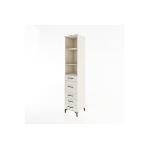 Hyperion Dolap 3 Raflı 5 Çekmeceli 44x44x221 Aytaşı-aytaşı