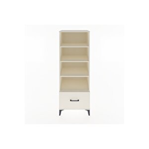 Hyperion Dolap 4 Raflı Tek Çekmeceli 60x44x163 Aytaşı-aytaşı